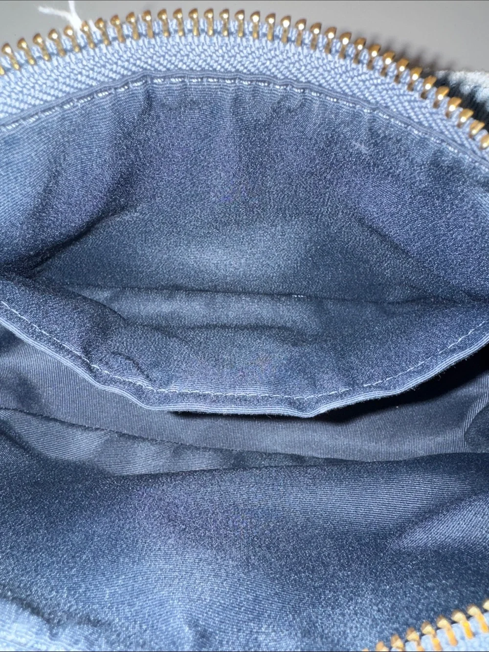 COACH Teri Loved Denim Shoulder Bag